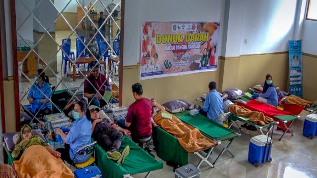 Pangkep Tingkatkan Stok Darah Lewat Donor Massal