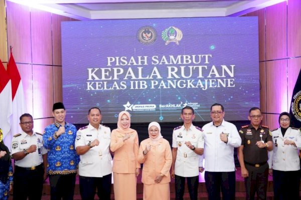 Kepala Rutan Pangkep Berganti, Rachmat Efendy Gantikan Irphan