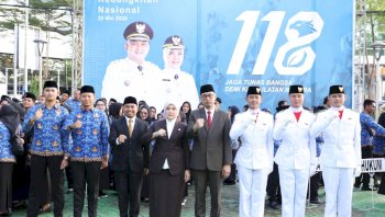 Aliyah Mustika Ilham Jadi Inspektur Upacara Hari Kebangkitan Nasional ke-118 di Makassar