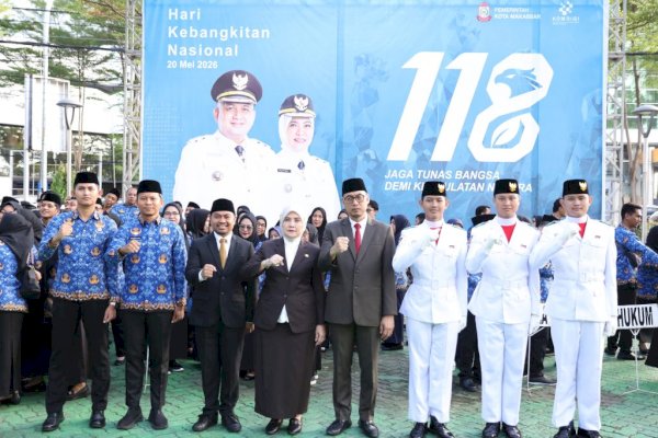 Aliyah Mustika Ilham Jadi Inspektur Upacara Hari Kebangkitan Nasional ke-118 di Makassar