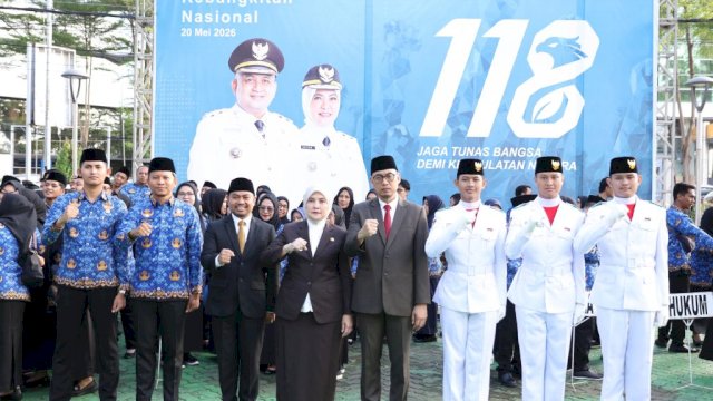 Aliyah Mustika Ilham Jadi Inspektur Upacara Hari Kebangkitan Nasional ke-118 di Makassar