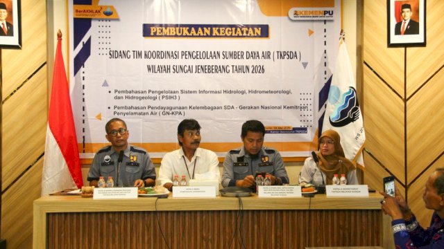 Pemprov Sulsel Perkuat Integrasi Pengelolaan SDA Jeneberang
