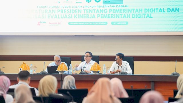 Pemprov Sulsel Dukung Penyusunan Perpres Pemerintah Digital