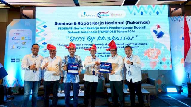 Hadiri Rakernas FSP BPD SI, Pemprov Sulsel Tekankan Keseimbangan Bisnis dan Kesejahteraan Pekerja