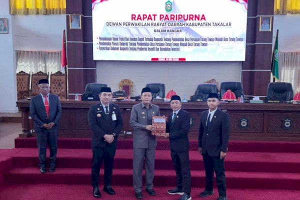 Desa Tarang Towaya Selangkah Lagi Definitif, DPRD Takalar Beri Dukungan Penuh