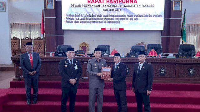 Desa Tarang Towaya Selangkah Lagi Definitif, DPRD Takalar Beri Dukungan Penuh