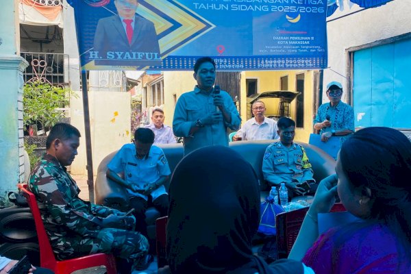 Reses di Tammua, Syaiful Soroti Pelayanan Kelurahan dan CCTV Rusak