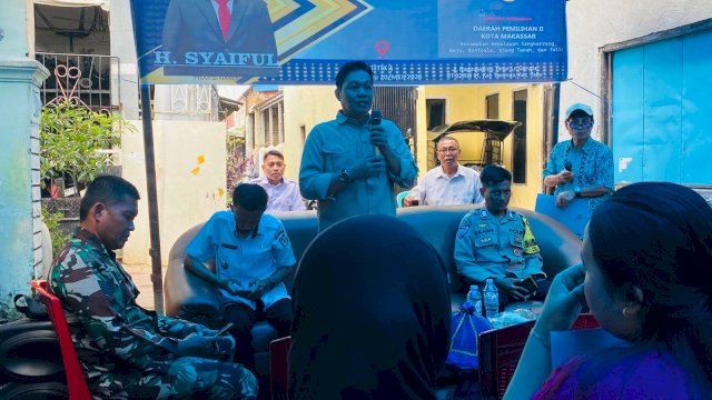 Reses di Tammua, Syaiful Soroti Pelayanan Kelurahan dan CCTV Rusak