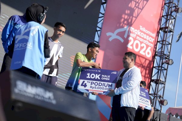 Munafri Kenalkan Fitur Makassar Move Lontara+ di MHM 2026, Warga Bisa Dapat Hadiah dari Olahraga