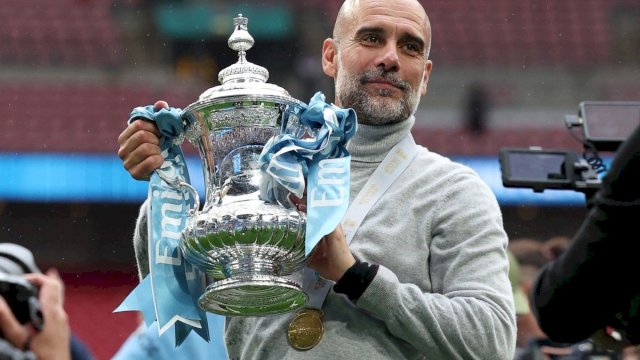 Manchester City Juara Piala FA, Trofi ke-20 Guardiola: Ini Keren Banget