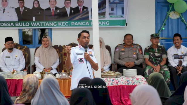 Bupati Sidrap, Syaharuddin Alrif.