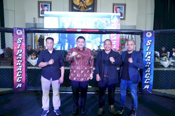 Event Siparacca MMA, Munafri: Tunjukkan Kehebatan di Arena, Bukan di Jalanan