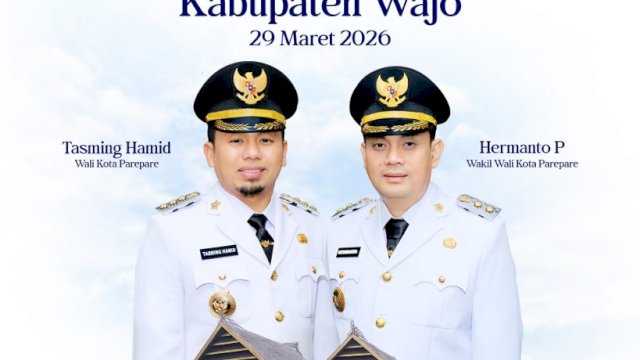 Pemkot Parepare Ucapkan Selamat Hari Jadi ke-627 Kabupaten Wajo