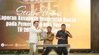 Wali Kota Tasming Hamid Serahkan LKPD Unaudited 2025, Tegaskan Komitmen Transparansi Keuangan