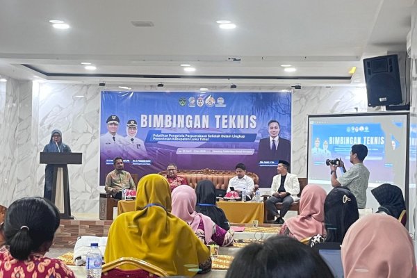 Bimtek DPK Lutim Dorong Pengelolaan Perpustakaan Sesuai SNP
