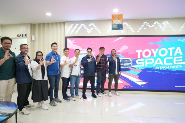 Cetak Pertumbuhan 5,3%, Kalla Toyota Perkuat Dominasi Market Share 36% Lewat Toyota Space