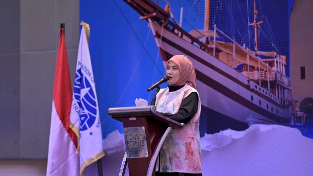 Wakil Wali Kota Makassar, Aliyah Mustika Ilham menghadiri rangkaian kegiatan Rakernas II ASITA 2026.