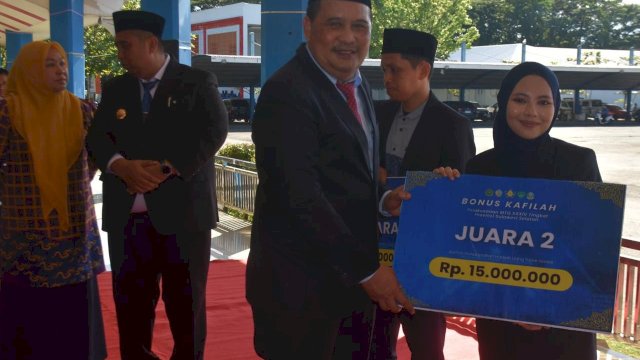 Apresiasi Prestasi MTQ, Pemkab Maros Kucurkan Bonus Rp695 Juta