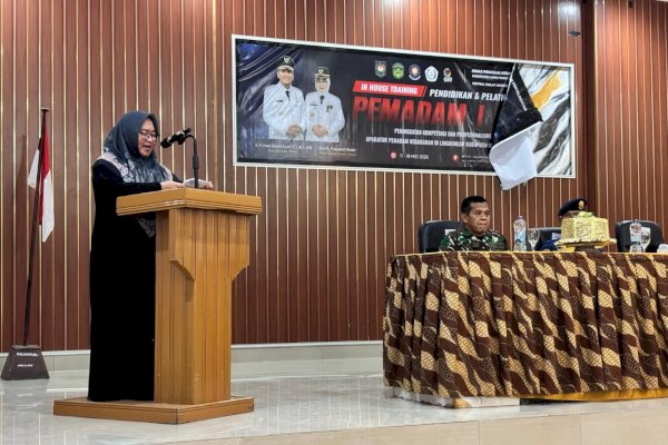 Dibuka Wabup Puspawati, Luwu Timur Kabupaten Pertama di Sulawesi Gelar Diklat Pemadam
