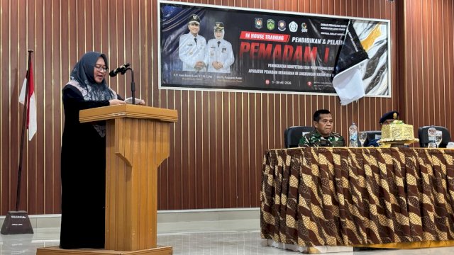 Dibuka Wabup Puspawati, Luwu Timur Kabupaten Pertama di Sulawesi Gelar Diklat Pemadam