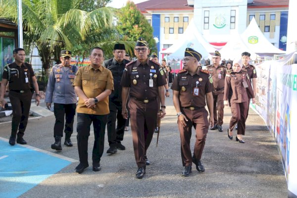 Kajati Sulsel Apresiasi Kolaborasi Pemkab dan Kejari Lutim Saat Resmikan Kantor Baru