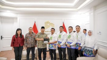 Syaharuddin Alrif Bawa Misi IP300 ke Bappenas, Sidrap Dibidik Jadi Lumbung Beras Nasional