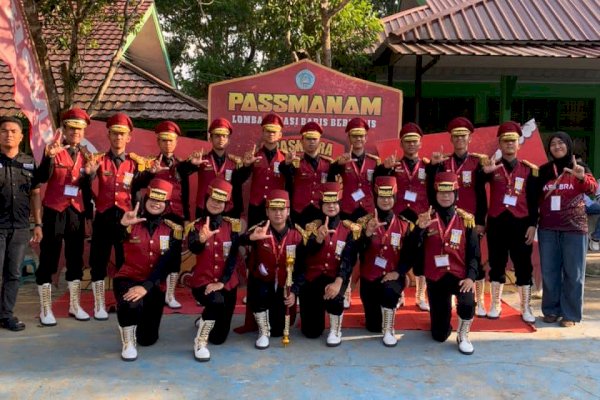 Tim Pasgardas SMPN 1 Malili Borong 4 Trofi di LKBB Passmanam II se-Sulawesi 2026