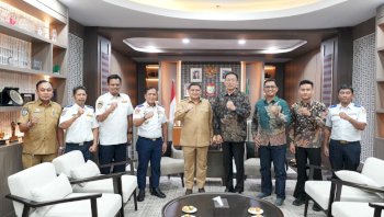 Wali Kota Makassar-Direktur Sinar Jaya Bahas Sistem Bus Kota Jalur Kawasan Kampus dan Pusat Aktivitas