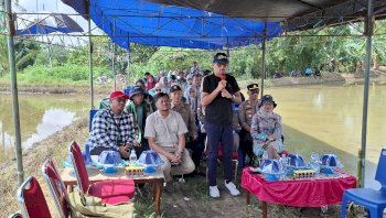 Sekda A. Calo Kerrang Pimpin Gerakan Tanam Serempak, Pinrang Siap Perkuat Swasembada Pangan