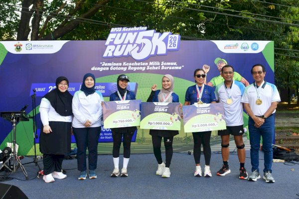 Aliyah Mustika Ilham Apresiasi Kolaborasi BPJS Kesehatan dan Unhas Wujudkan Kampus Sehat