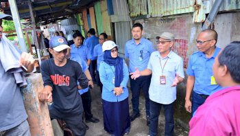 PDAM Makassar Optimalkan Distribusi Air di Maccini Gusung, Warga Kini Mulai Menikmati Pasokan