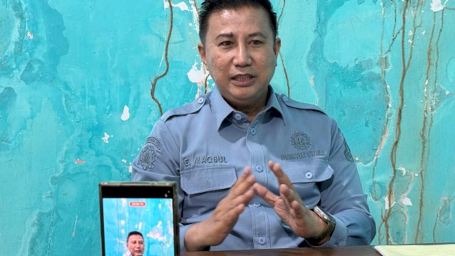 Direktur Utama Perumda Terminal Makassar Metro, Elber Maqbul Amin.