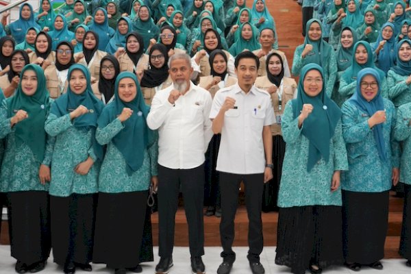 PKK Makassar Maksimalkan KISAK, Melinda Aksa Dorong Pendataan Tanpa Celah