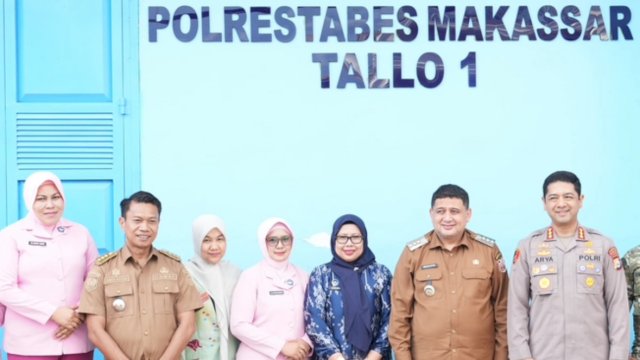 Wali Kota dan Kapolrestabes Makassar Launching SPPG Tallo 1 untuk 10 Sekolah