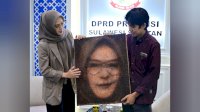 Cicu Apresiasi Karya Seniman Muda Bulukumba, Lukisan Benang Kasman Tubillahi Jadi Simbol Kreativitas Anak Sulsel