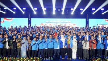 Tiga Ketum KNPI Hadiri Pelantikan Vonny Ameliani, Semangat Persatuan Pemuda Menguat di Sulsel