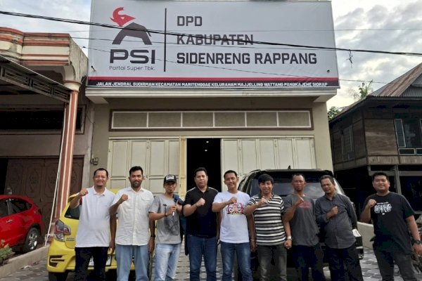 PSI Sidrap Percepat Struktur hingga Desa, Siapkan Program “Jumat Berkah” untuk Sentuh Warga