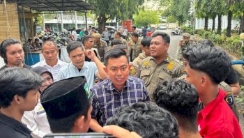 Di Tengah Aksi, Heriwawan Dengarkan 13 Tuntutan, Tegaskan Komitmen Kawal Suara Rakyat