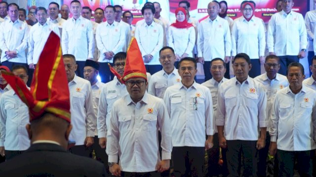 Pelantikan Pengurus KONI Sulsel.