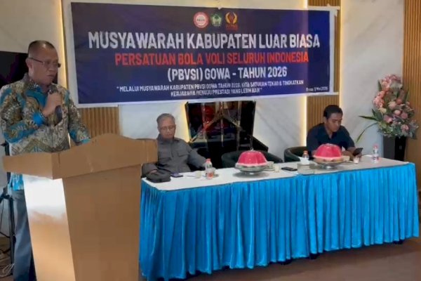 Muhammad Sadar Titip Pesan untuk PBVSI Gowa: Bergerak Cepat, Bina Atlet, Raih Prestasi