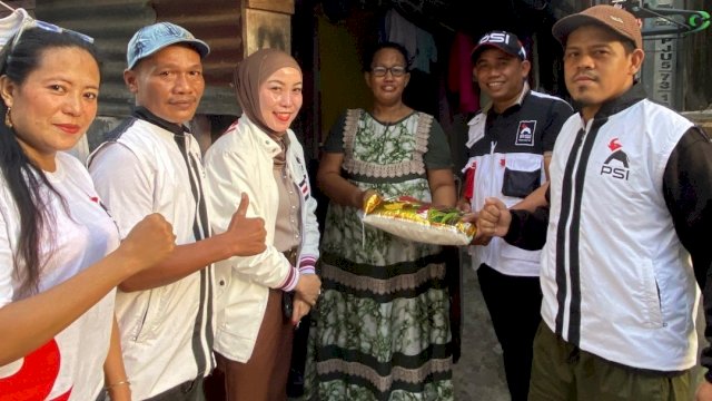 Jumat Berkah DPD PSI Makassar