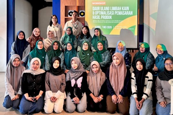 Kalla Institute-YPUP Dorong Peningkatan Ekonomi IRT Lewat Daur Ulang Limbah Kain