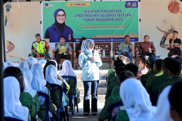 Pengawasan APBD Sulsel di SMAN 1 Pinrang, Andi Irma Dorong Sekolah Jadi Ruang Belajar yang Nyaman dan Produktif