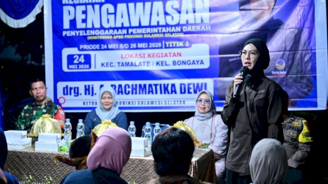Ketua DPRD Sulawesi Selatan, drg Andi Rachmatika Dewi.