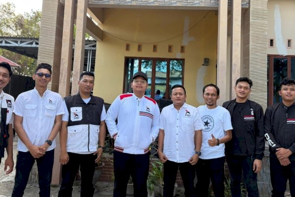 Gandi Rusdi Keliling Daerah di Sulsel, Salurkan Daging Kurban dan Konsolidasi Kader PSI
