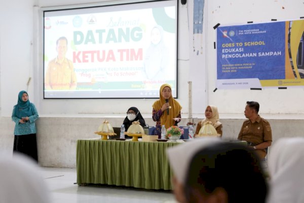 Ketua TP PKK Makassar Luncurkan Program Goes to School, Edukasi Pengelolaan Sampah di SMP Makassar