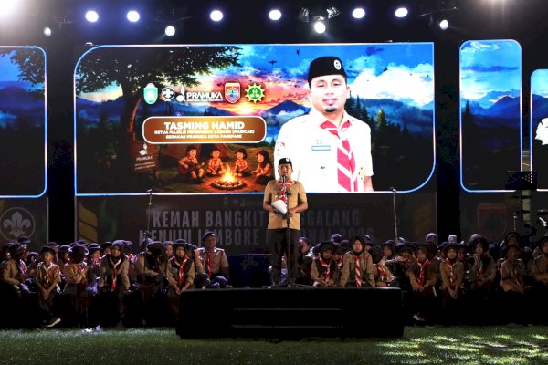 Wali Kota Tasming Hamid: Pramuka Jadi Pilar Pembentukan Generasi Parepare yang Berintegritas dan Mandiri