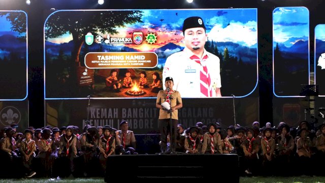 Wali Kota Tasming Hamid: Pramuka Jadi Pilar Pembentukan Generasi Parepare yang Berintegritas dan Mandiri