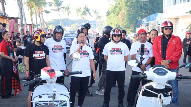 Wali Kota Parepare Dukung Penuh Mods Mayday Ajatappareng 2026, Tekankan Tertib Berlalu Lintas