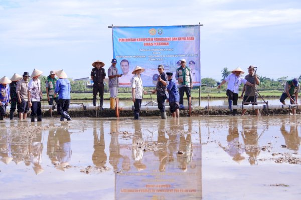 Bupati Yusran Lalogau Canangkan PM-AAS, Pertanian Pangkep Masuk Era Modern